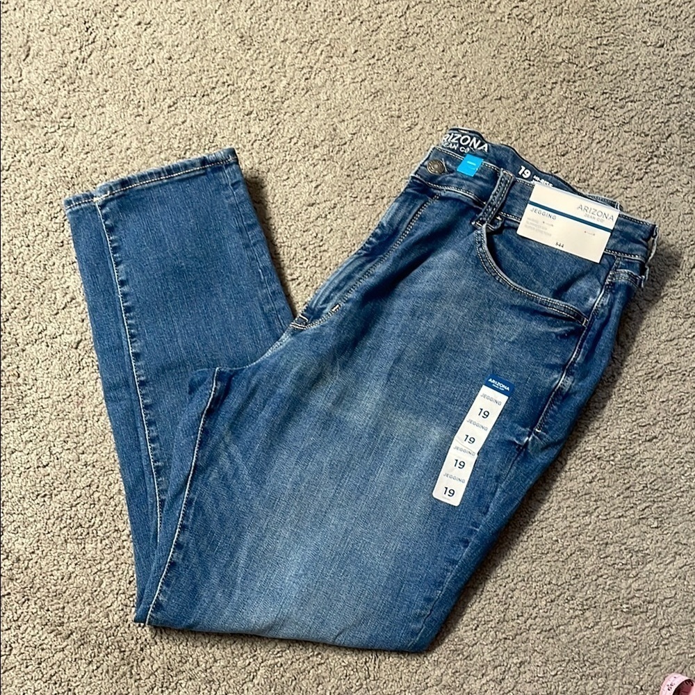 Arizona Jean Co. High Rise Slimmest Fit Super Stretchy Jegging | JRS 19 NWT